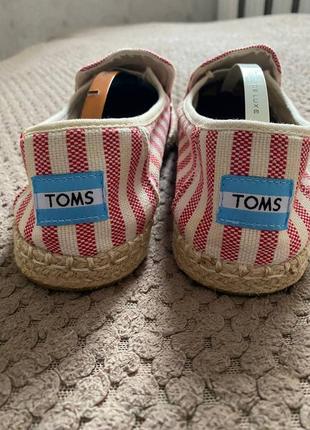 Женские эспадрильи toms оригинал.7 фото