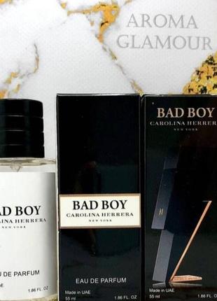 Парфумована вода чоловіча carolina herrera bad boy ( кароліна херрера бед бой) 55 мл