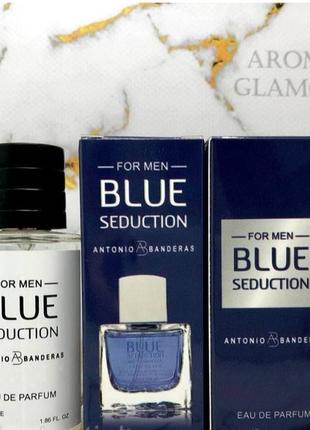 Парфумована вода чоловіча antonio banderas blue seduction (антоніо бандерас блю седакшн) 55 мл