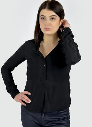 Блузка bershka 0984/190/800 черная xs