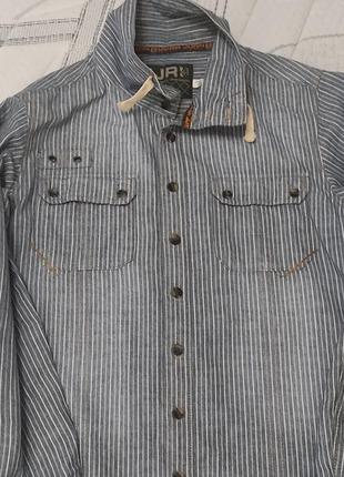 Стильная коттоновая рубашка для подростка rocha john rocha