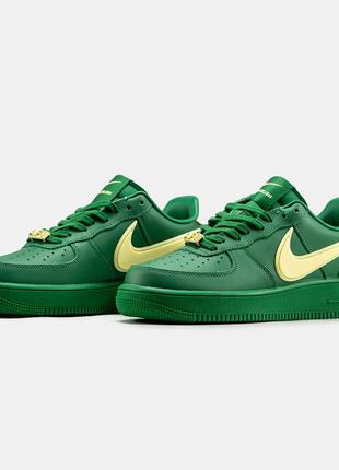 Кроссовки мужские nike air force 1 low x ambush зеленые, найк аир форс, низкие форсы, унисекс3 фото