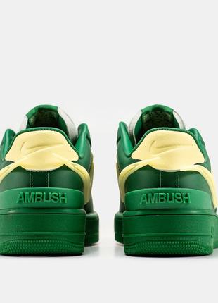 Кроссовки мужские nike air force 1 low x ambush зеленые, найк аир форс, низкие форсы, унисекс4 фото