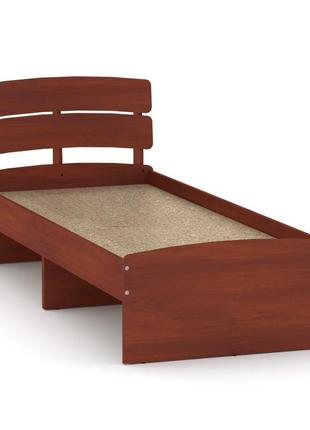 Ліжко односпальне з узголів'ям, узніжжям та шухлядою з ламінованого дсп від виробника. ліжко модерн-80