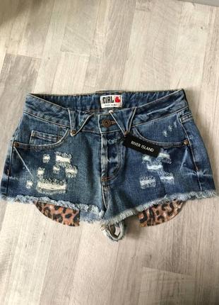 Джинсовые шорты river island