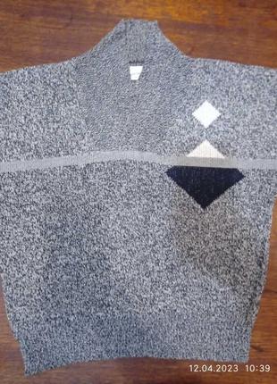 Серый свитер xxl-xxxl1 фото