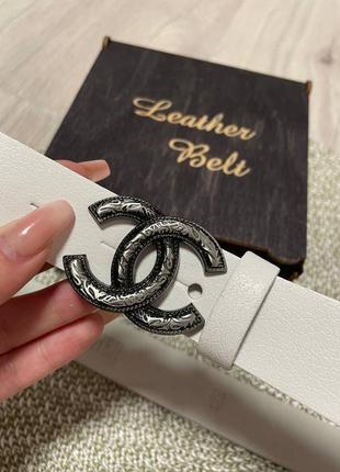 Кожаный ремень женский
