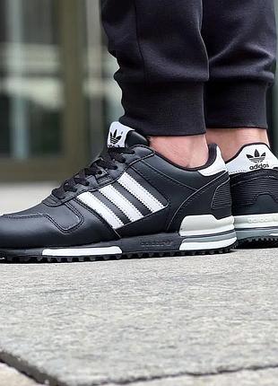 Мужские кожаные кроссовки adidas zx 700 новые оригинал в коробке