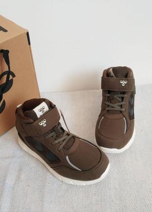 Детские ботинки хайтопы x-light 2.0 mid tex jr crocodile 212594-9222 hummel данные