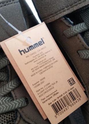 Дитячі черевики хайтопи x-light 2.0 mid tex jr crocodile 212594-9222 hummel данія