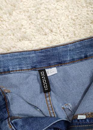 Шорты джинсовые синие h&amp;m8 фото