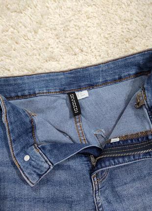Шорты джинсовые синие h&amp;m7 фото