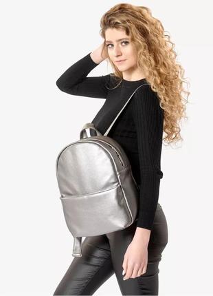 Женский рюкзак sambag brix mqh silver dark3 фото