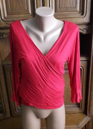 Кофта на запах накидка кардиган