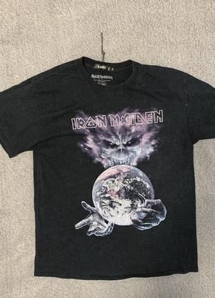 Футболка мужская missguided iron maiden