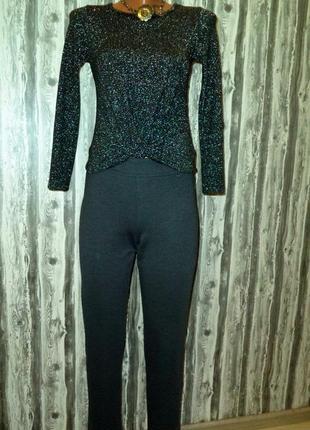 Мерцающий кроп топ