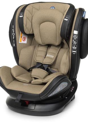 Автокрісло me 1045 evolution 360⁰ royal beige (1шт) дитяче, група 0+/1-2-3, isofix, поворот 360⁰⁰, б