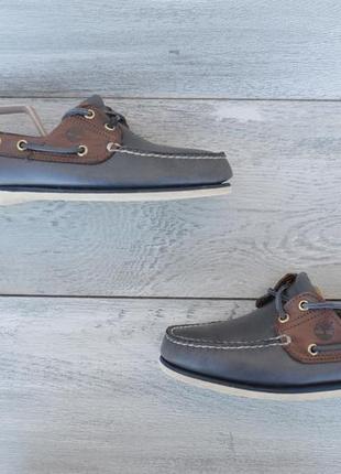 Timberland premium чоловічі туфлі мокасини топ сайдери шкіра оригінал 41 розмір