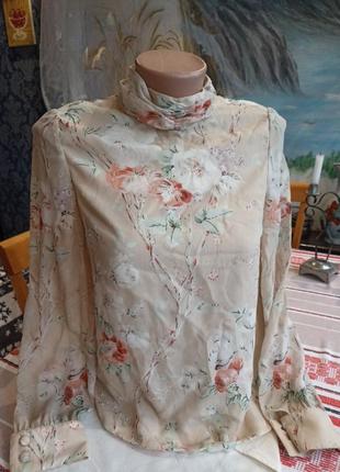 Блуза шовкова