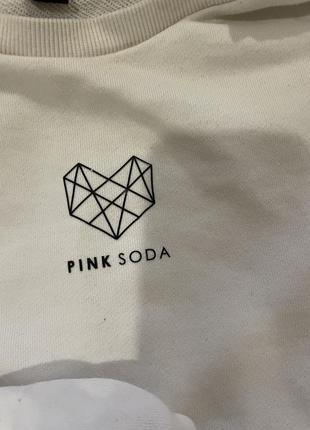 Pink soda кофта укороченная