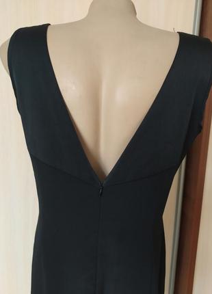 Базовое платье футляр,актуальное платье,классическое черное платье,фирменное платье alberto fabiani5 фото