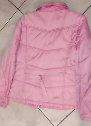 Весенняя куртка ветровка spyder розовая5 фото