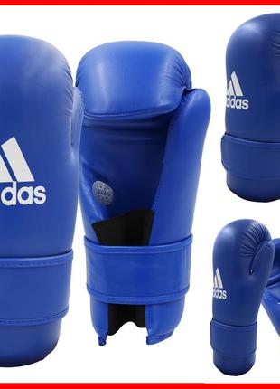 Перчатки полуконтакт для кикбоксинга open hand semi-contact gloves с лицензией wako перчатки adidas