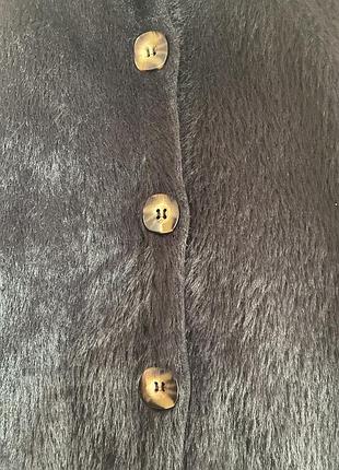 Хутряна кофта кардиган