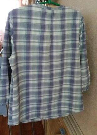 Сорочка-блуза коттон.2 фото