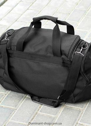 Чоловіча спортивна сумка дорожня puma tales orange чорна для поїздок і тренувань містка на 32 літри10 фото
