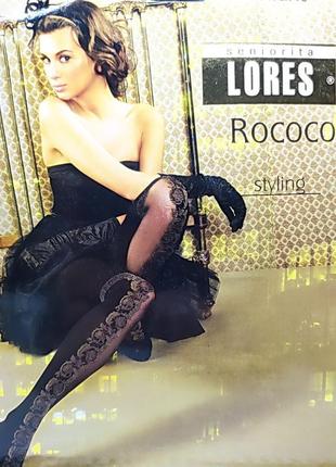 Фантазійні колготки lores "rococo" 40 den