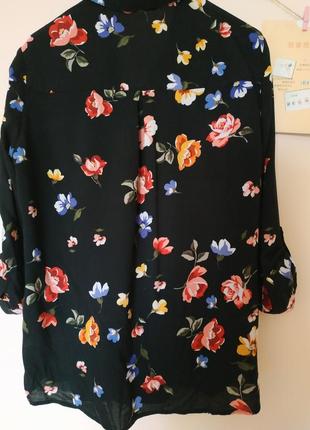 Блуза в цветы от stradivarius #розвантажуюсь4 фото