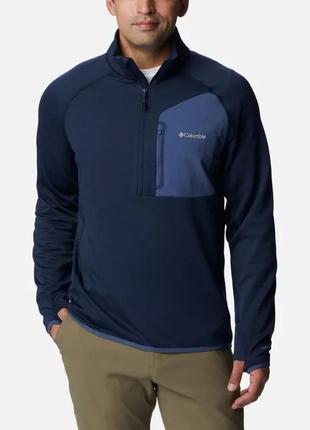 Мужской пуловер triple canyon columbia sportswear с молнией до половины