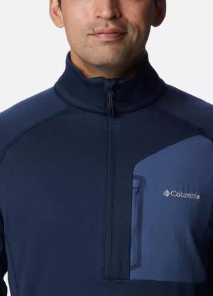 Мужской пуловер triple canyon columbia sportswear с молнией до половины4 фото