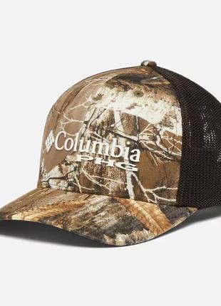 Сетчатая бейсболка phg camo columbia sportswear с высокой короной