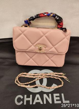 Женская сумка розовая через плечо, сумка турция женская сумка в стиле? шанель ✨под стиль chanel2 фото