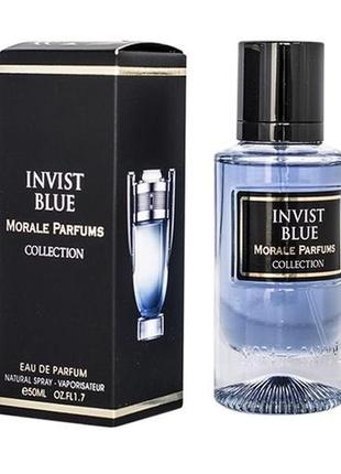 Парфюмированная вода для мужчин morale parfums invist blue 50 ml