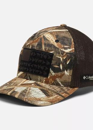 Кепка phg camo columbia sportswear mesh ball cap - high crown