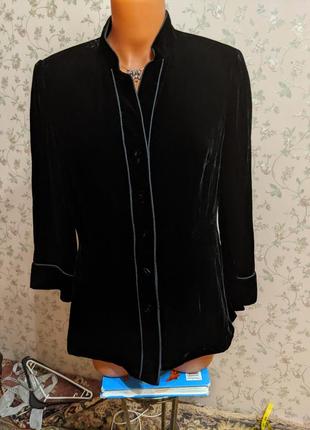 Піждак бархат шовк