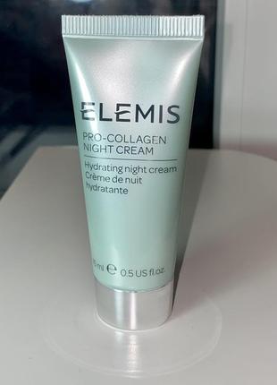 Ночной крем elemis pro collagen night cream 15 мл2 фото