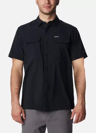 Мужская повседневная рубашка с коротким рукавом canyon gate columbia sportswear