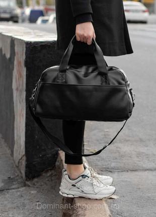 Стильная городская сумка derbi черная дорожная для тренировок8 фото