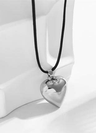 Ланцюжок кольє намисто намисто чокер кулон сердце стильний модний новий6 фото