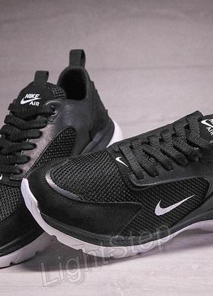 Мужские кроссовки nike air кожа-сетка4 фото