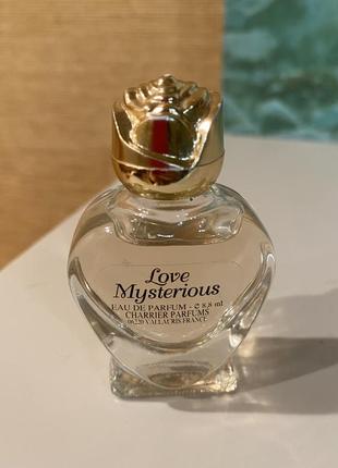 Франция 🇫🇷 парфюм редкость снятость edp charrier love mysterious 8,8 мл винтаж1 фото