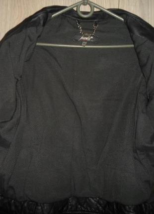 Куртка курточка кожаная froccella размер 44-466 фото