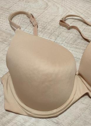 Бюстгалтер базовый бюст гладкий лиф hunkemoller 36b 80b 75c2 фото