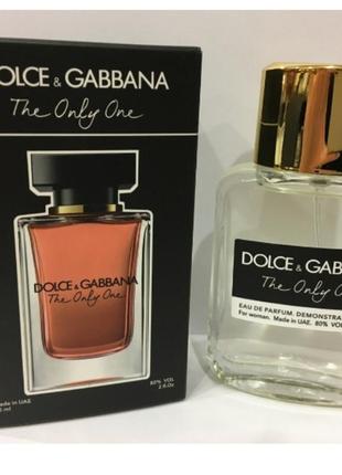 Мини-тестер duty free 60 ml dolce &amp; gabbana the only one, дольче габбана ван