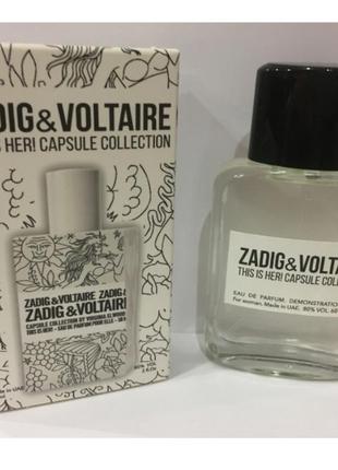 Tester dutyfree 60ml zadig & voltaire this is her парфумована вода1 фото