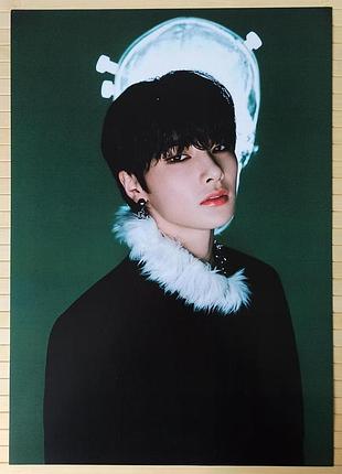 Постер ян чон ин (ай эн) yang jeong-in (i. n.) стрей кидс stray kids